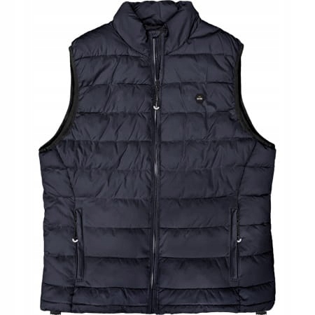 Velká pánská mikina bez rukávů, tmavě modrá Double