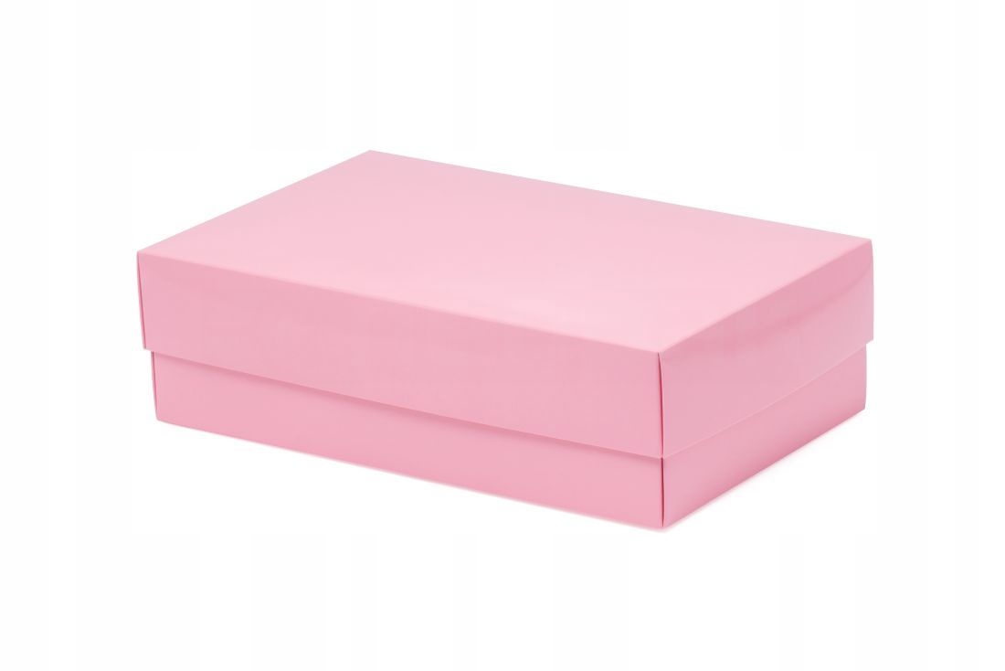 

Pudełko Laminowane 255x160x75mm Ozdobne Różowe