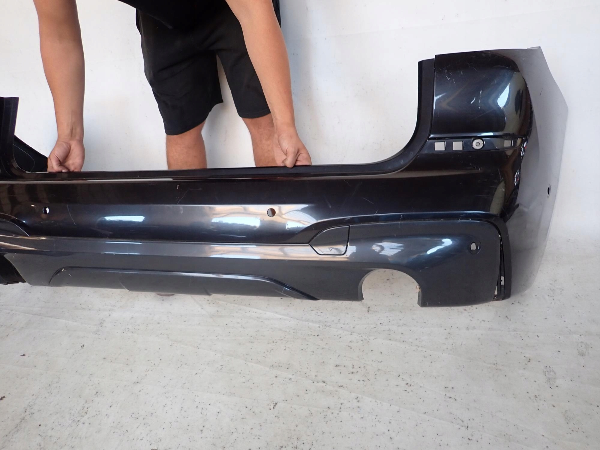 BMW X3 G01 m-packet 17-21 bumper rear part rear PDC