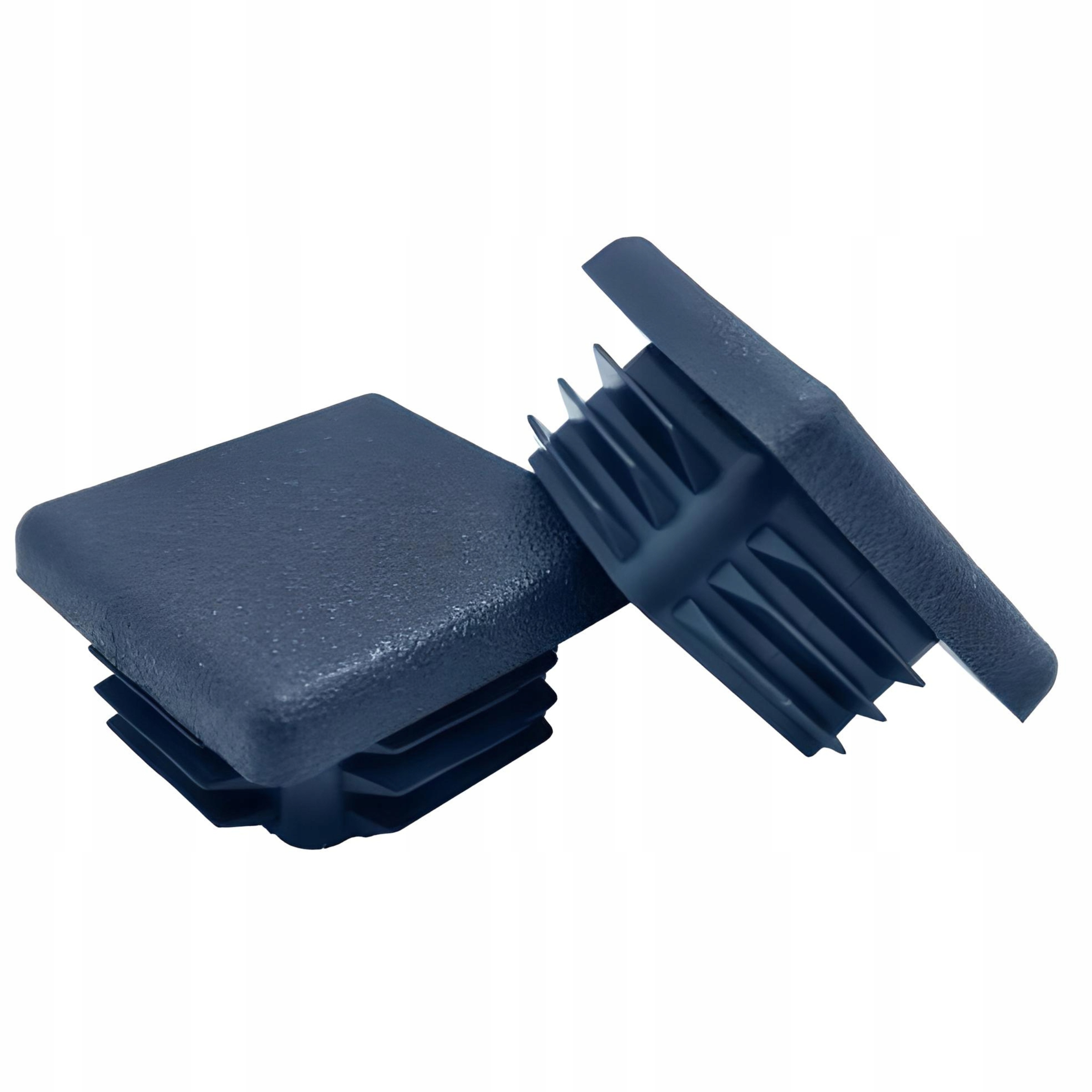 Zaślepka na profil słupek daszek 25x25 10SZT ANTRACYT GRAFIT Wysokość 16.5 mm