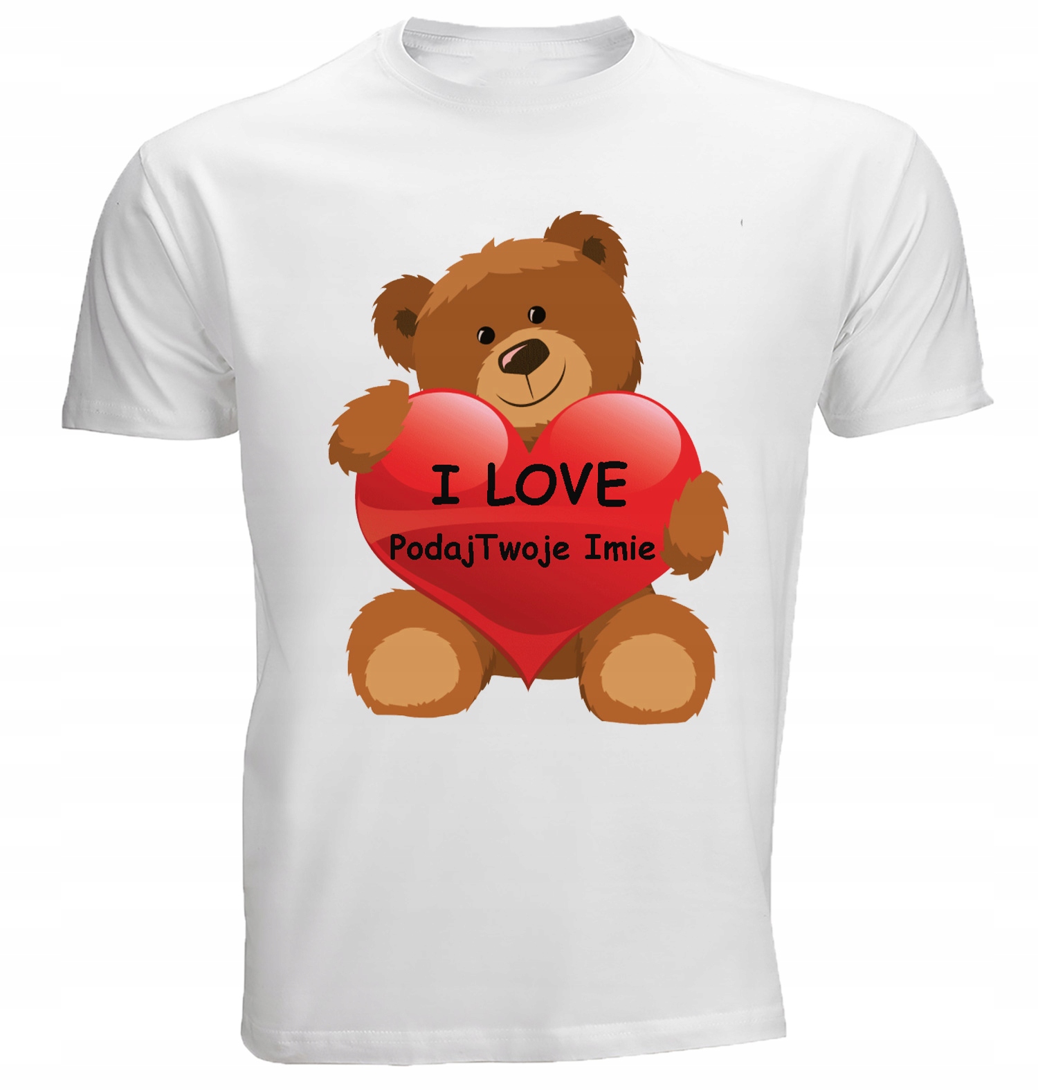 

Prezent Na Walentynki Koszulka I Love You T-Shirt