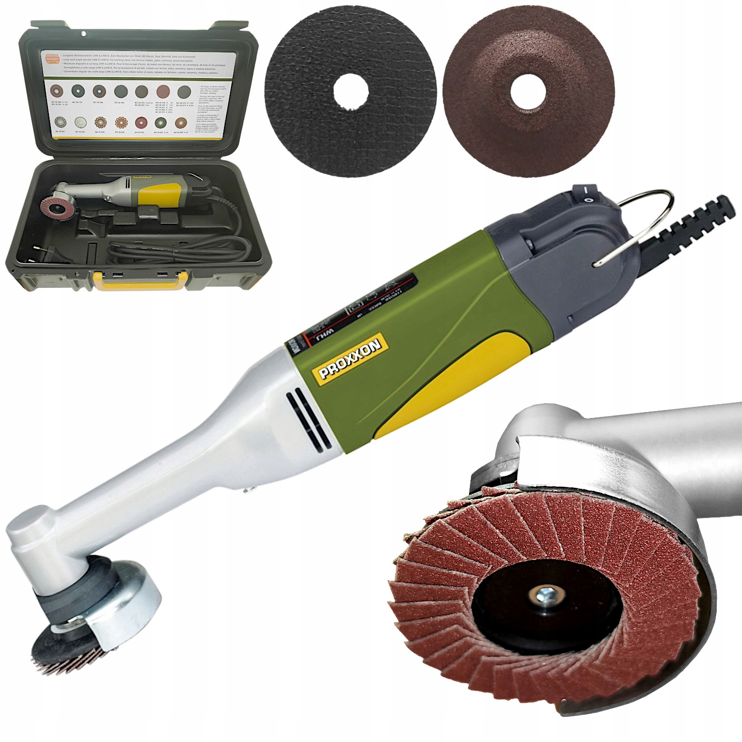 Proxxon Szlifierka kątowa do gresu Lhw mini długa szyjka precyzyjna PR28547