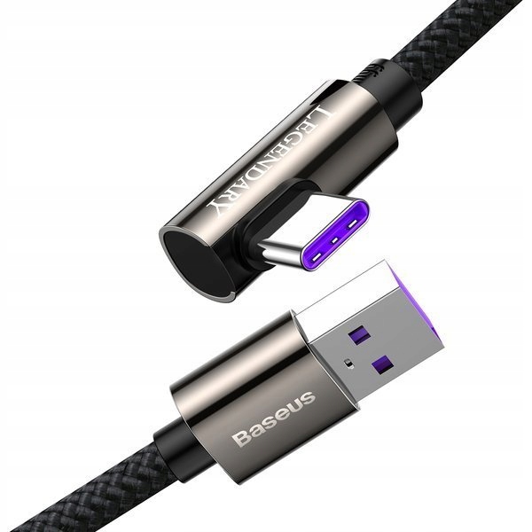 BASEUS KABEL USB-C TYPE-C SZYBKIE ŁADOWANIE USB PRZEWÓD DO HUAWEI 66W 6A 2M Zgodność ze standardem Quick Charge 1.0 Quick Charge 2.0 Quick Charge 3.0 Quick Charge 4.0