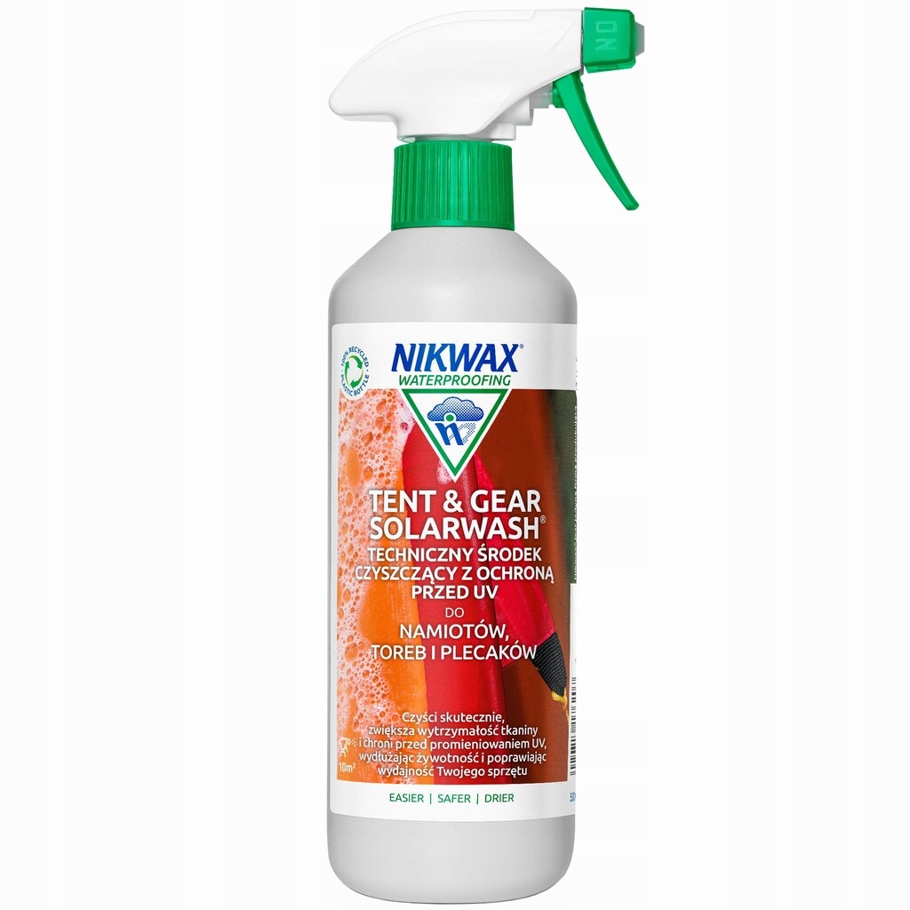 Środek do czyszczenia namiotów Nikwax Tent&Gear SolarWash Spray-on 500 ml