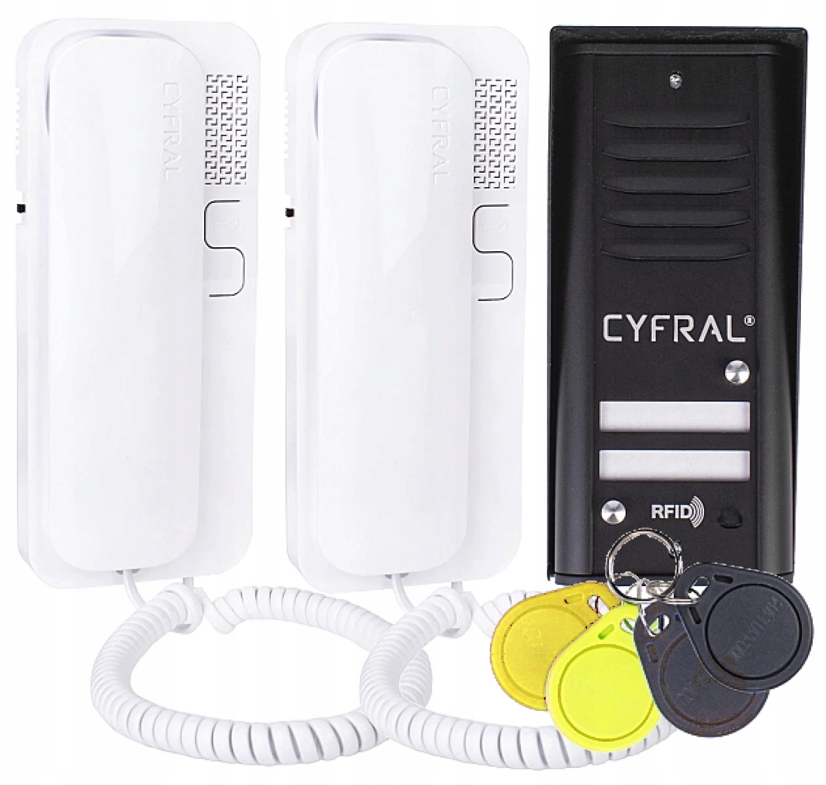 

Domofon Cyfral Cosmo Słuchawka Smart Brelok Furtka