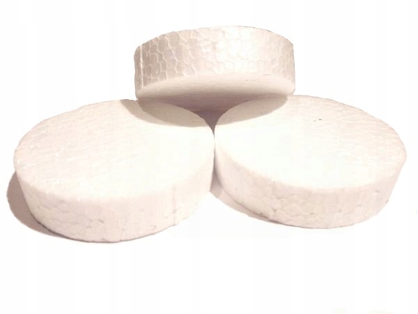 ZAŚLEPKI STYROPIANU ZATYCZKI BIAŁE 67MM PL x500