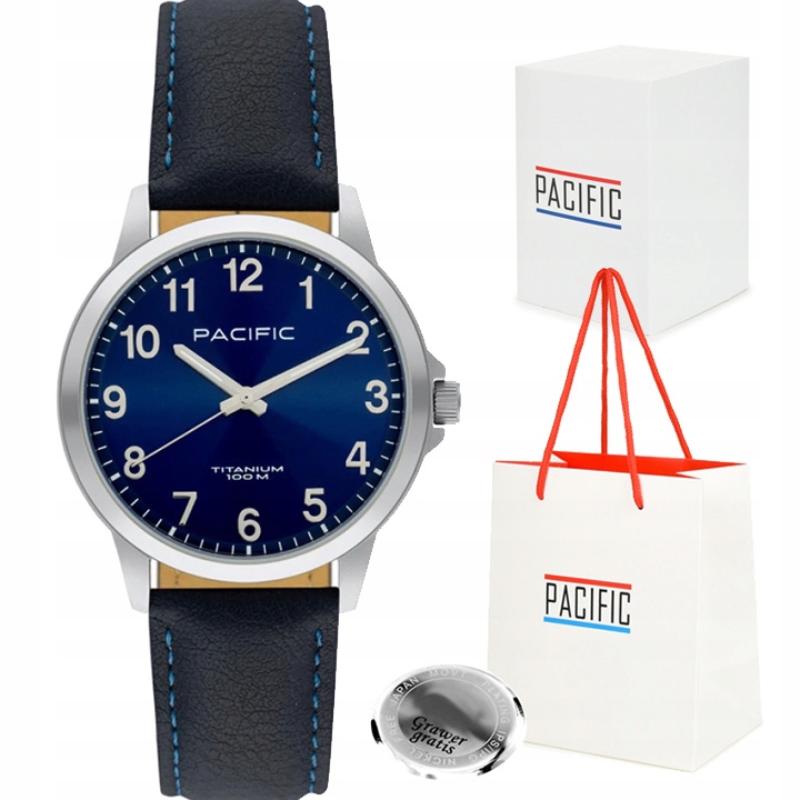 Pánské hodinky titanové Pacific jako dárek Gravírování