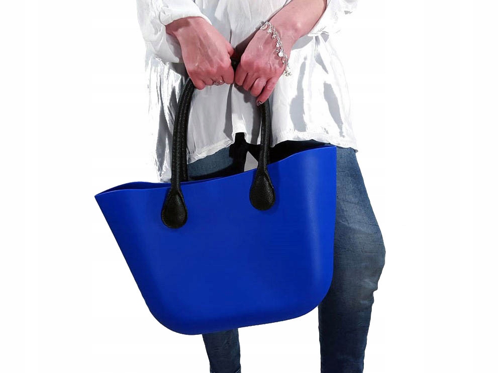 

O Torba Gumowa Torebka Jelly Shopper Bag Hobo Tgs