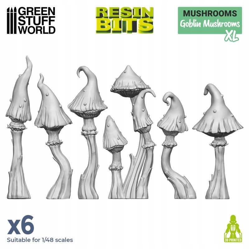 Green Stuff World: Goblińskie grzyby XL (6 elementów)