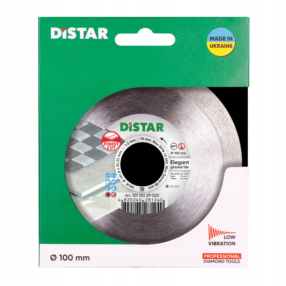 Diamantový kotouč Elegant Distar 100 mm Přesný