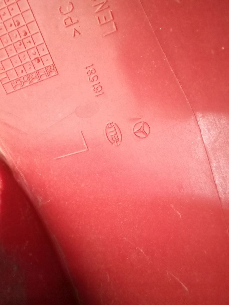 Mercedes CLK W209 light left rear part rear