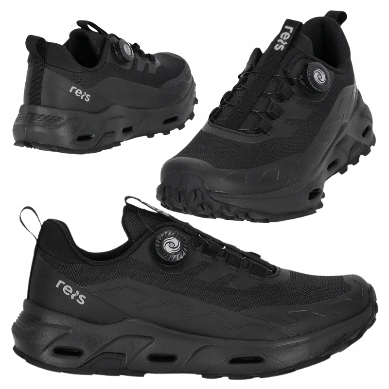 Pánské boty Sneakersy Polobotky Sportovní černé Boa Lehké Prodyšné vel. 43