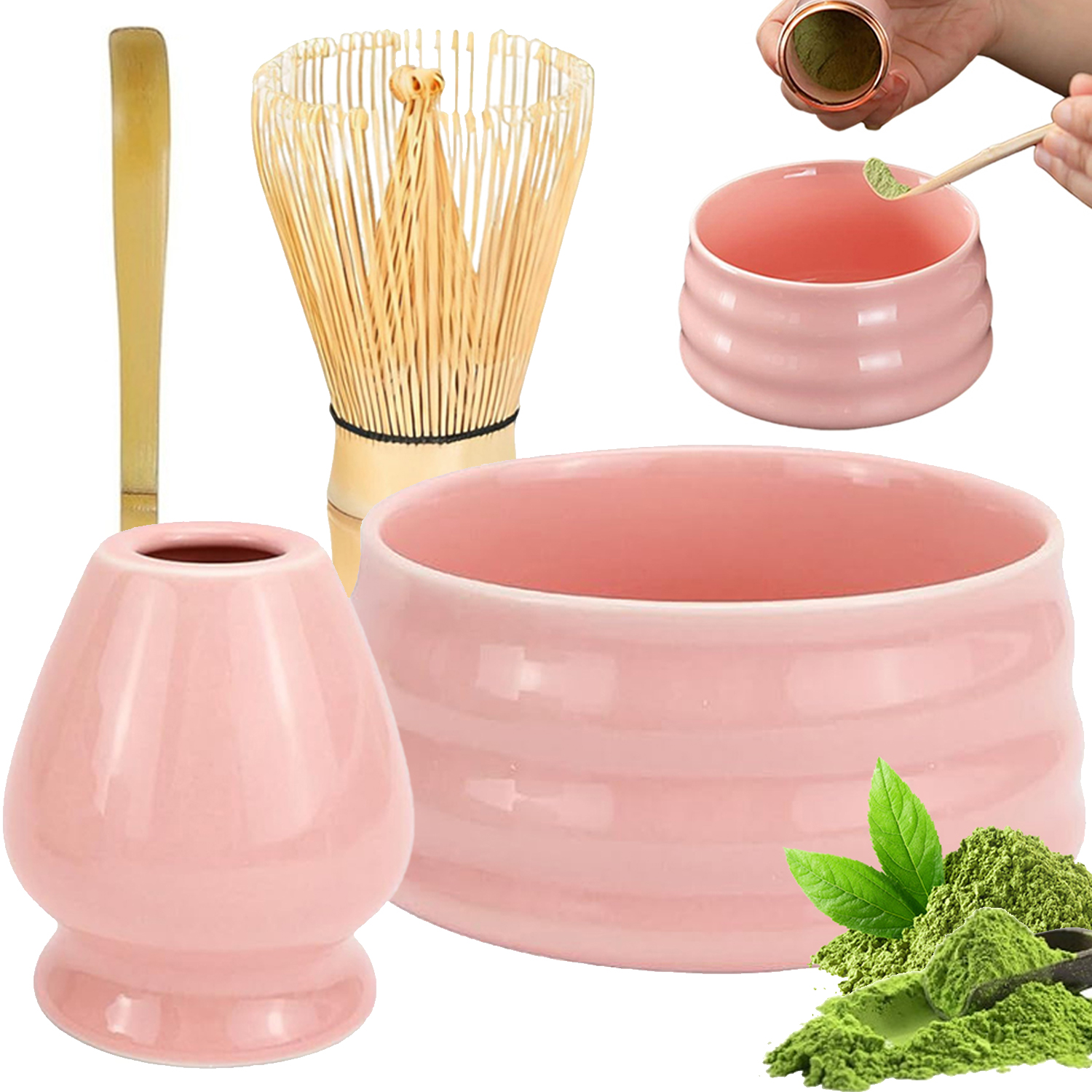 Levně Sada Vysoce Kvalitních Nástrojů Pro Přípravu Čaje Matcha Dárek