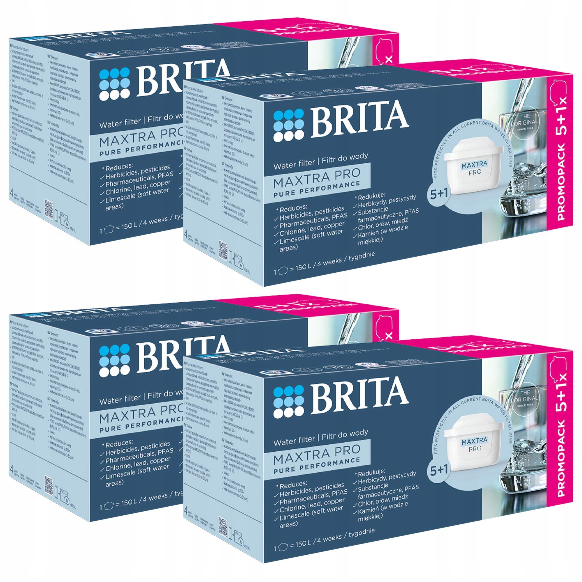 Náplne Brita Maxtra Pro Pure Performance do kanvice Brita Marella 12x