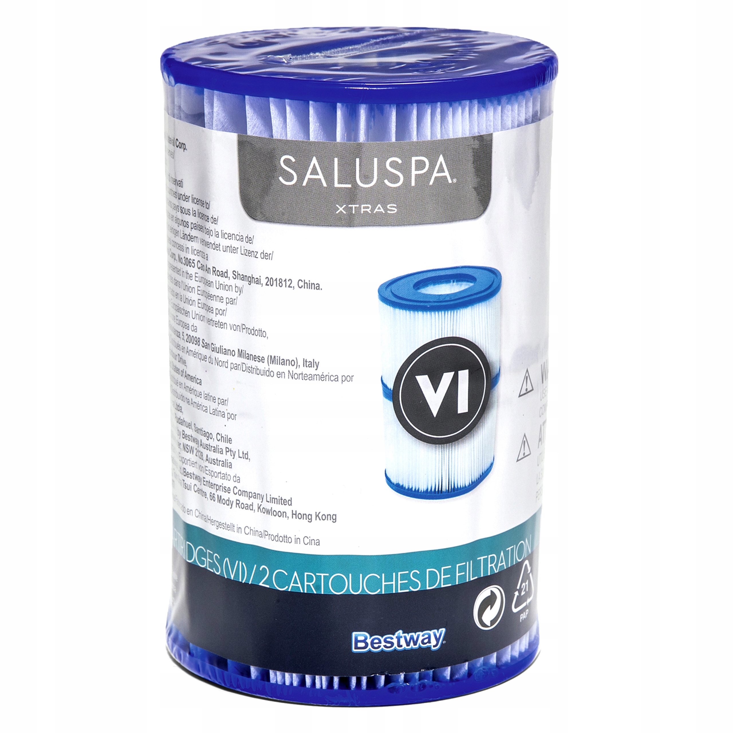 Filtr Typ VI do pompy jacuzzi BESTWAY 60311 2szt Marka Bestway