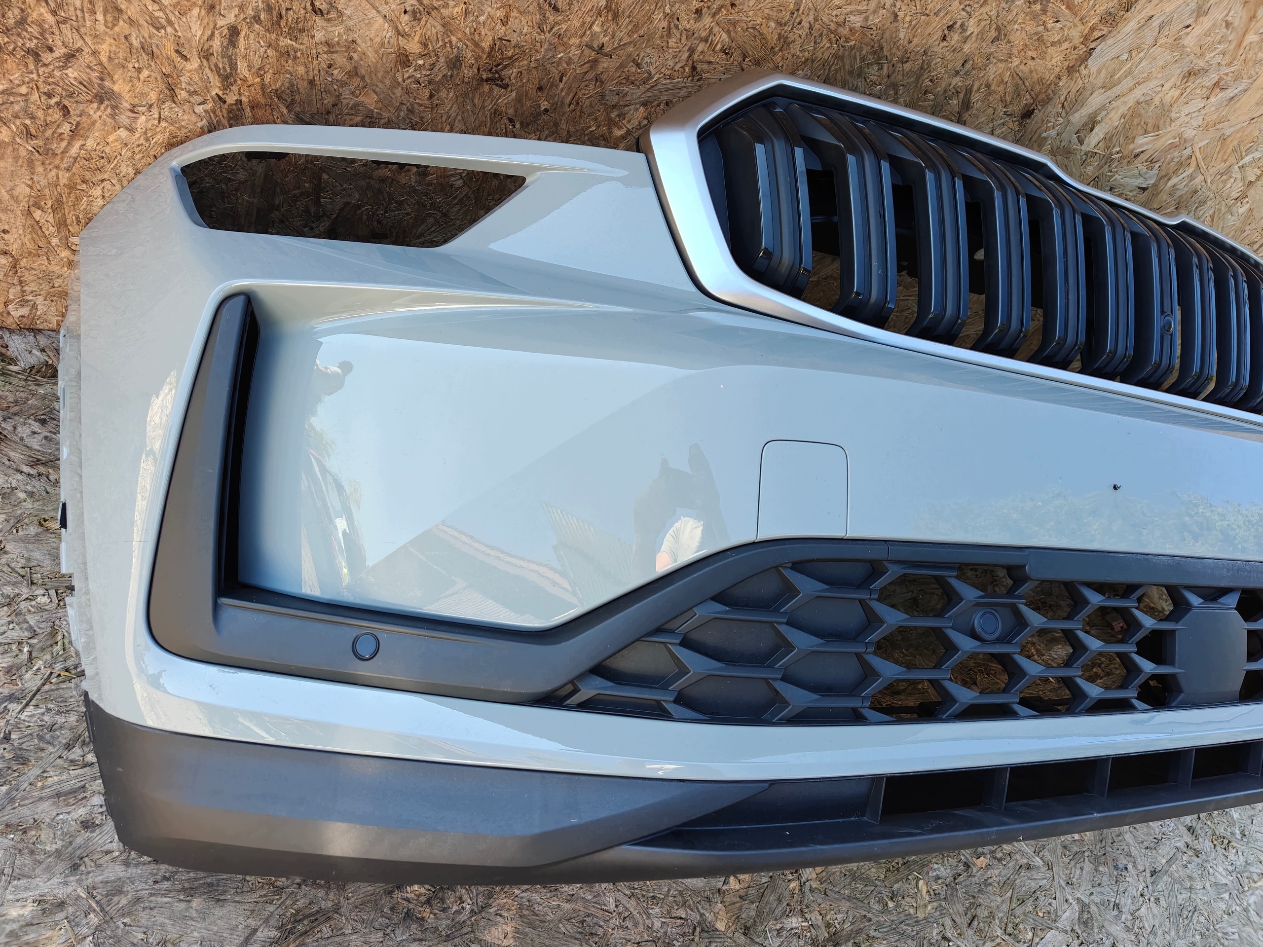 kompletní předek SKODA KODIAQ 2 57H kapota blatník nárazník chladiče, stěna LF7A