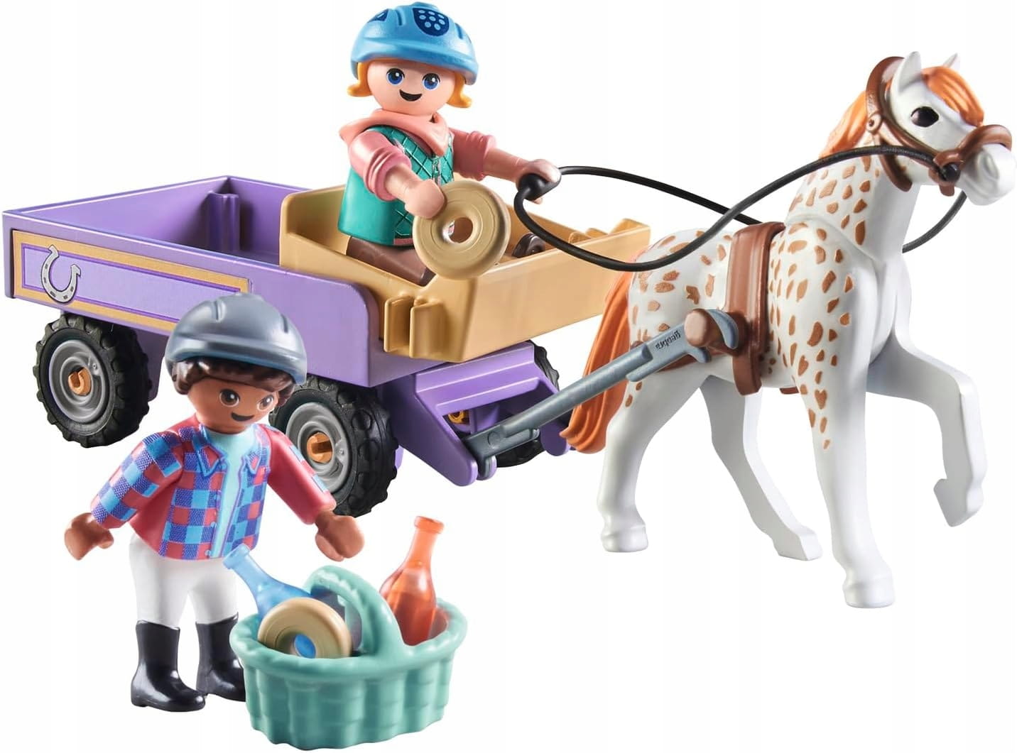 PLAYMOBIL 71496 HORSES OF WATERFALL Powóz kucyków Rodzaj brak informacji