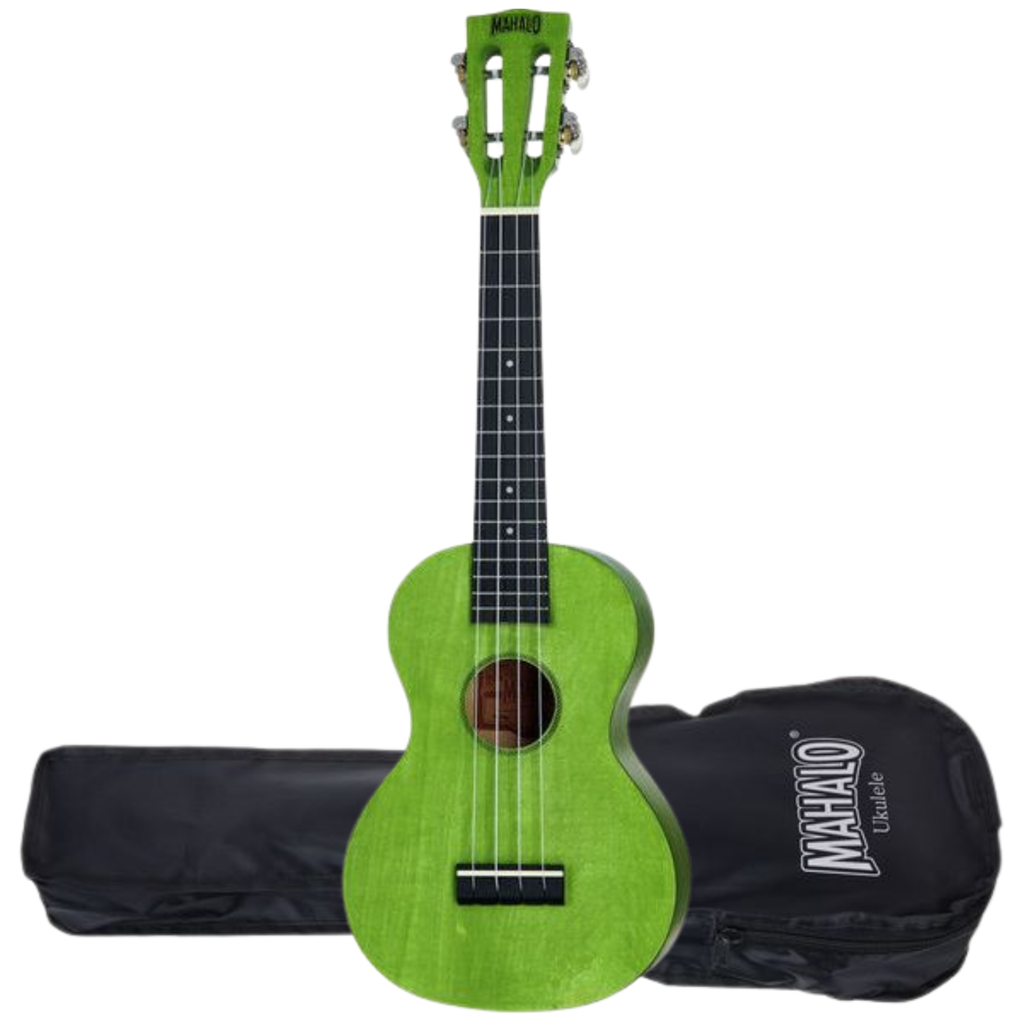 Koncertní ukulele Mahalo Island Sea Green pouzdro Aquila matné