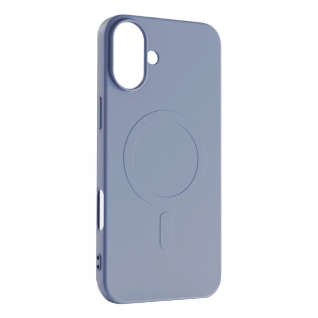 Etui Liquid Silicone Case MagSafe na do iPhone 16 jasnoniebieskie