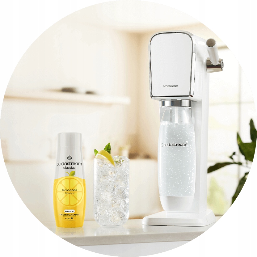 Syrop koncentrat do wody SodaStream Lemoniada bez cukru 440ml Marka SodaStream