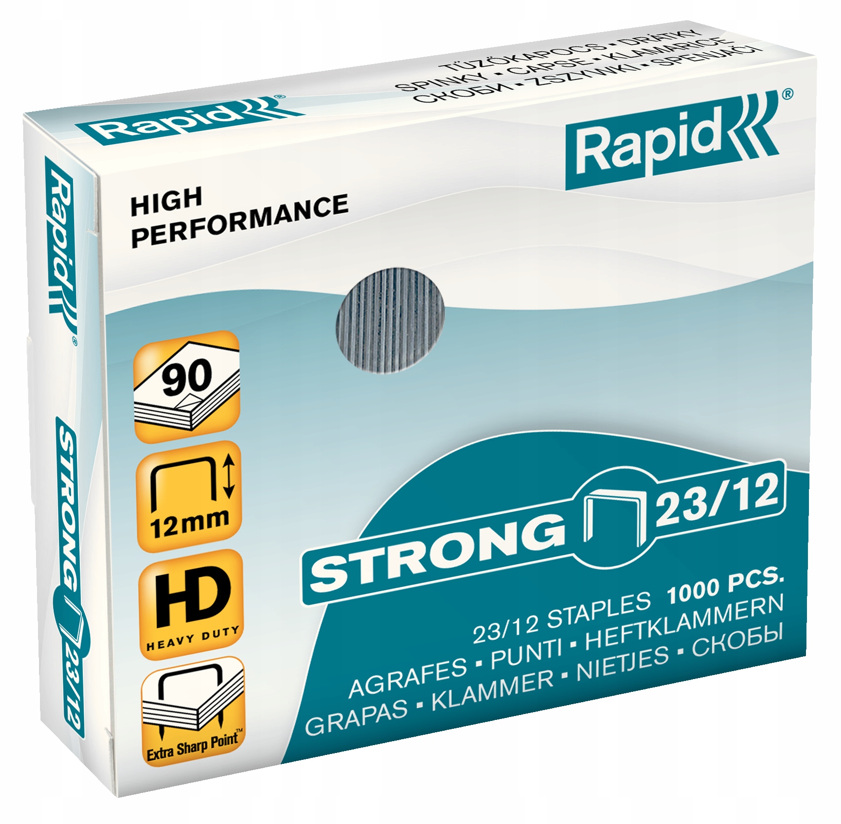 

Zszywki Rapid Strong 23/12 1000 Szt