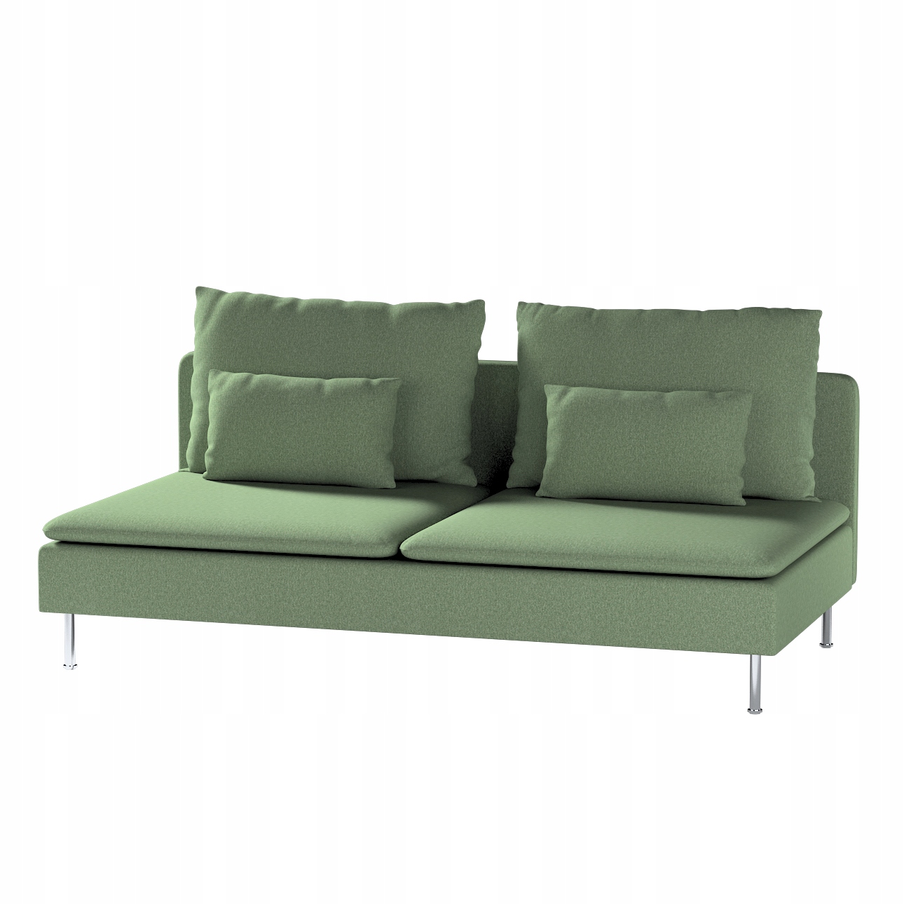 Dekoria Obal na modul Söderhamn 3-místný Ikea zelený