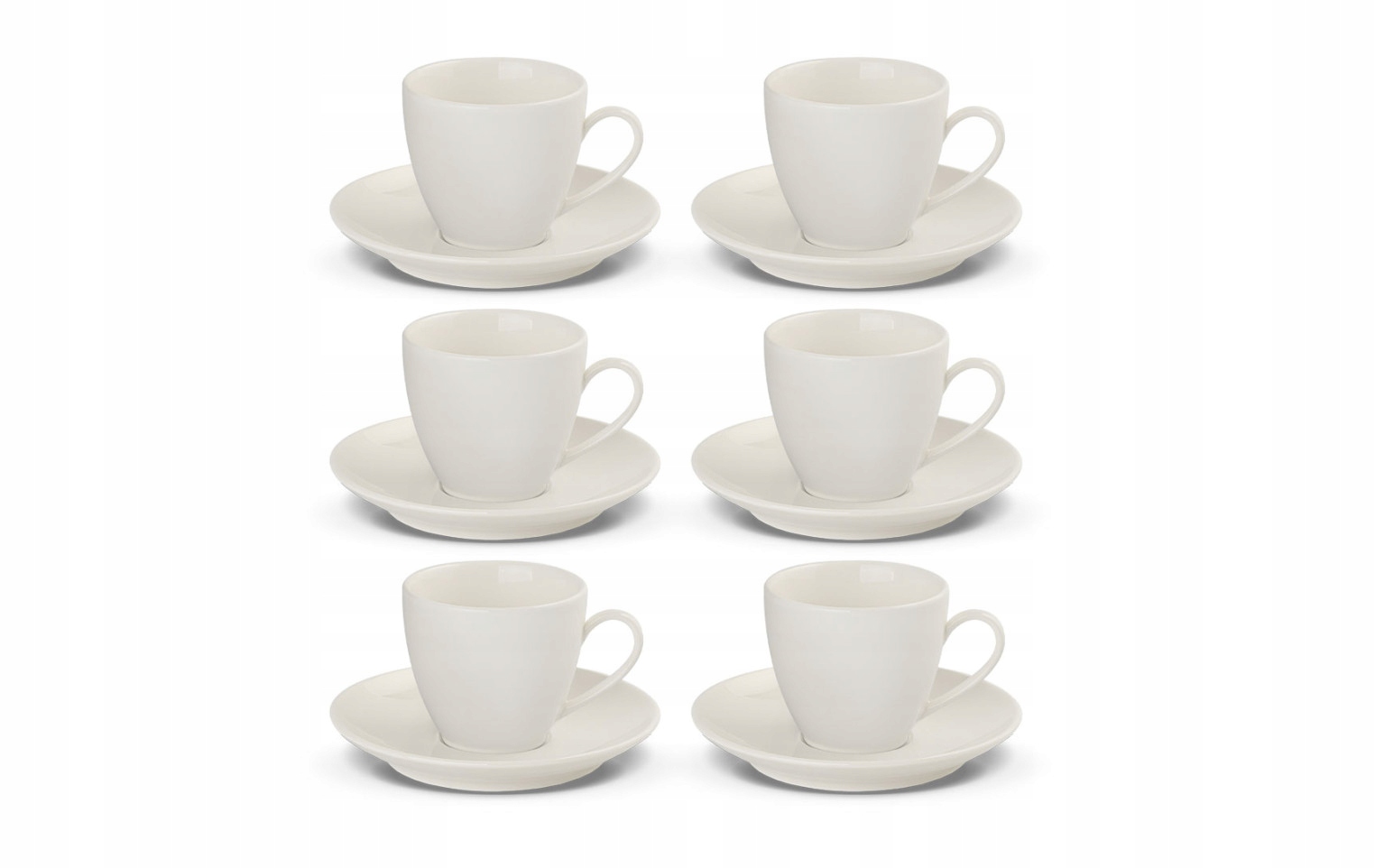 Gerlach Flow New sada šálků s podšálky 12 ks/6 osob.