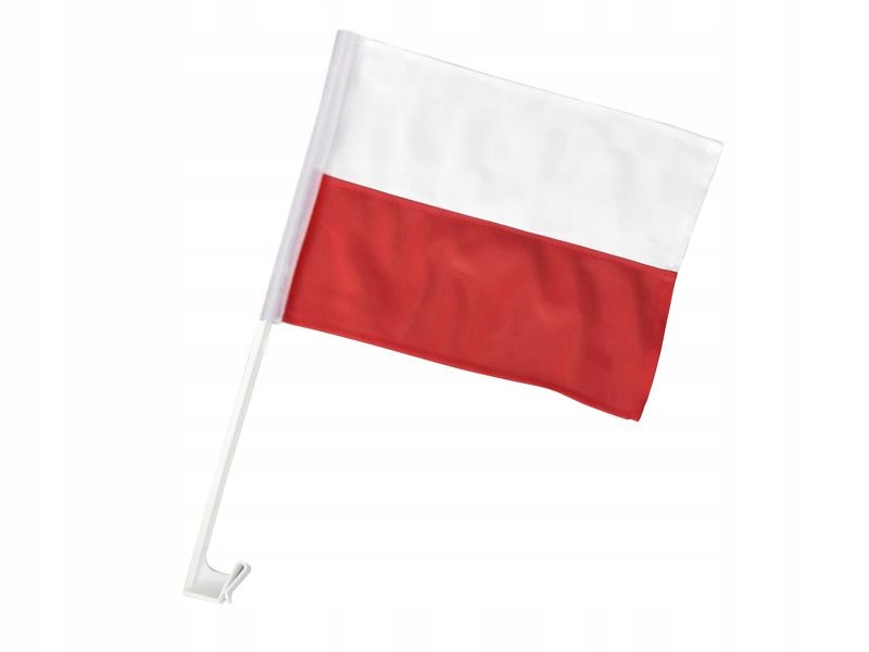 

Flaga Kibica Polski Samochodowa 30x45cm