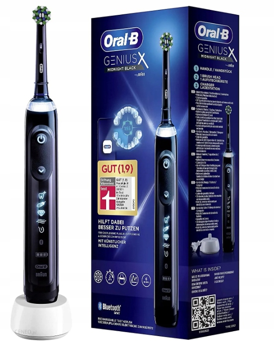 Szczoteczka elektryczna Oral-B Genius X Midnight czarna