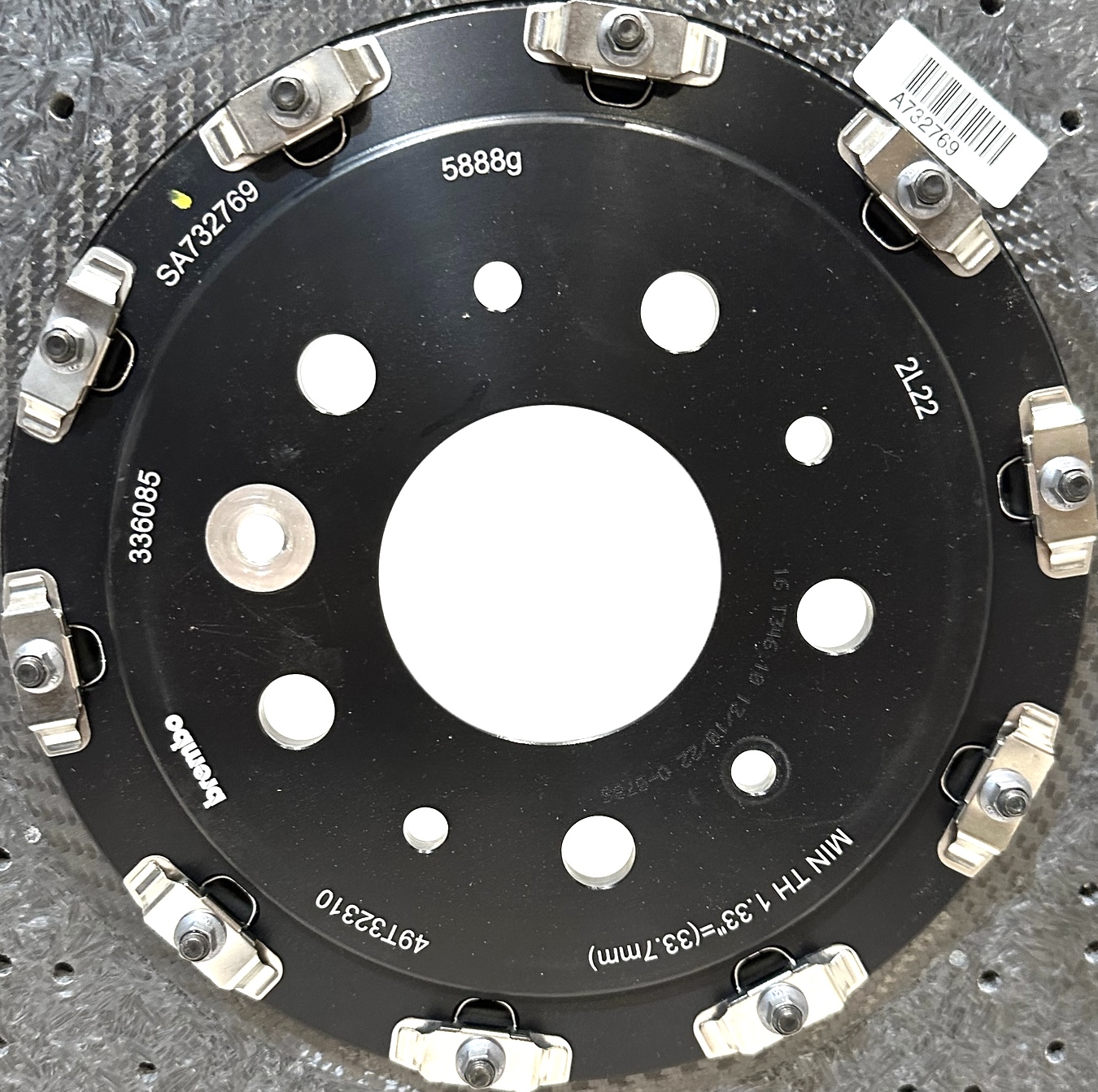 FERRARI PORTOFINO ROMA front disc brake disc 336085
