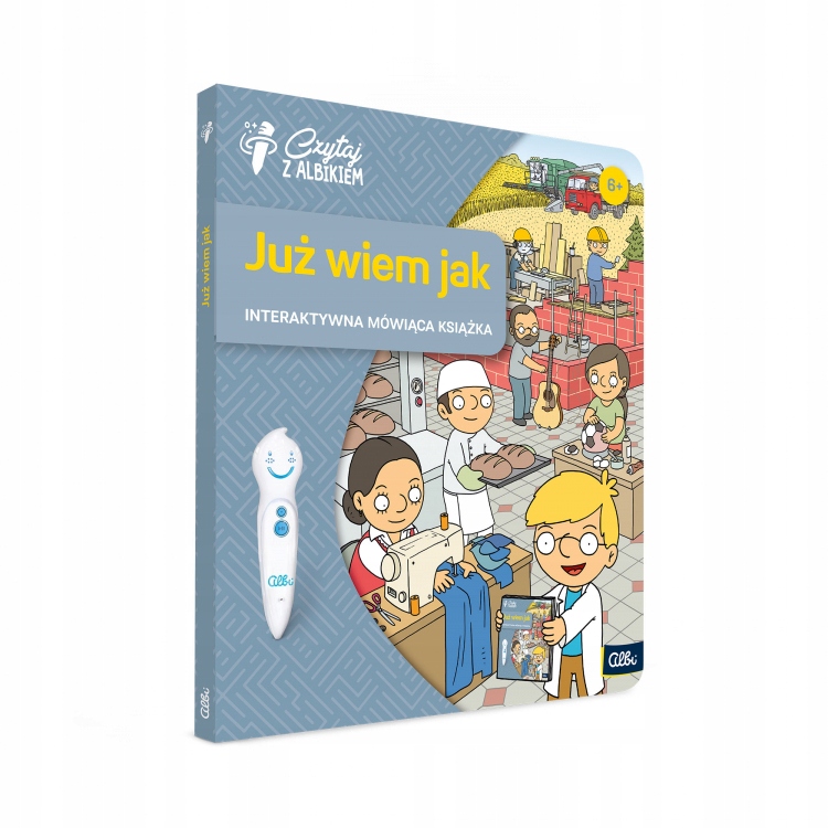 Czytaj z Albikiem - Książka Już wiem jak