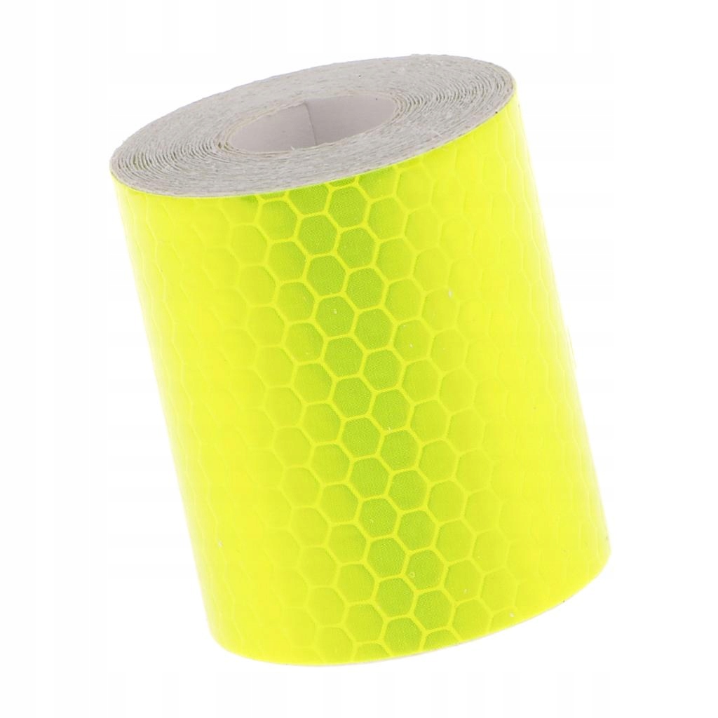 2Pack Yellow Honeycomb Bright Reflective Tape