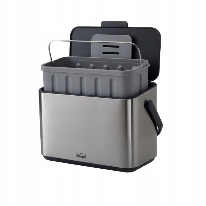 Kuchyňský kompostér nádoba JosephJoseph na odpadky ocel 4L