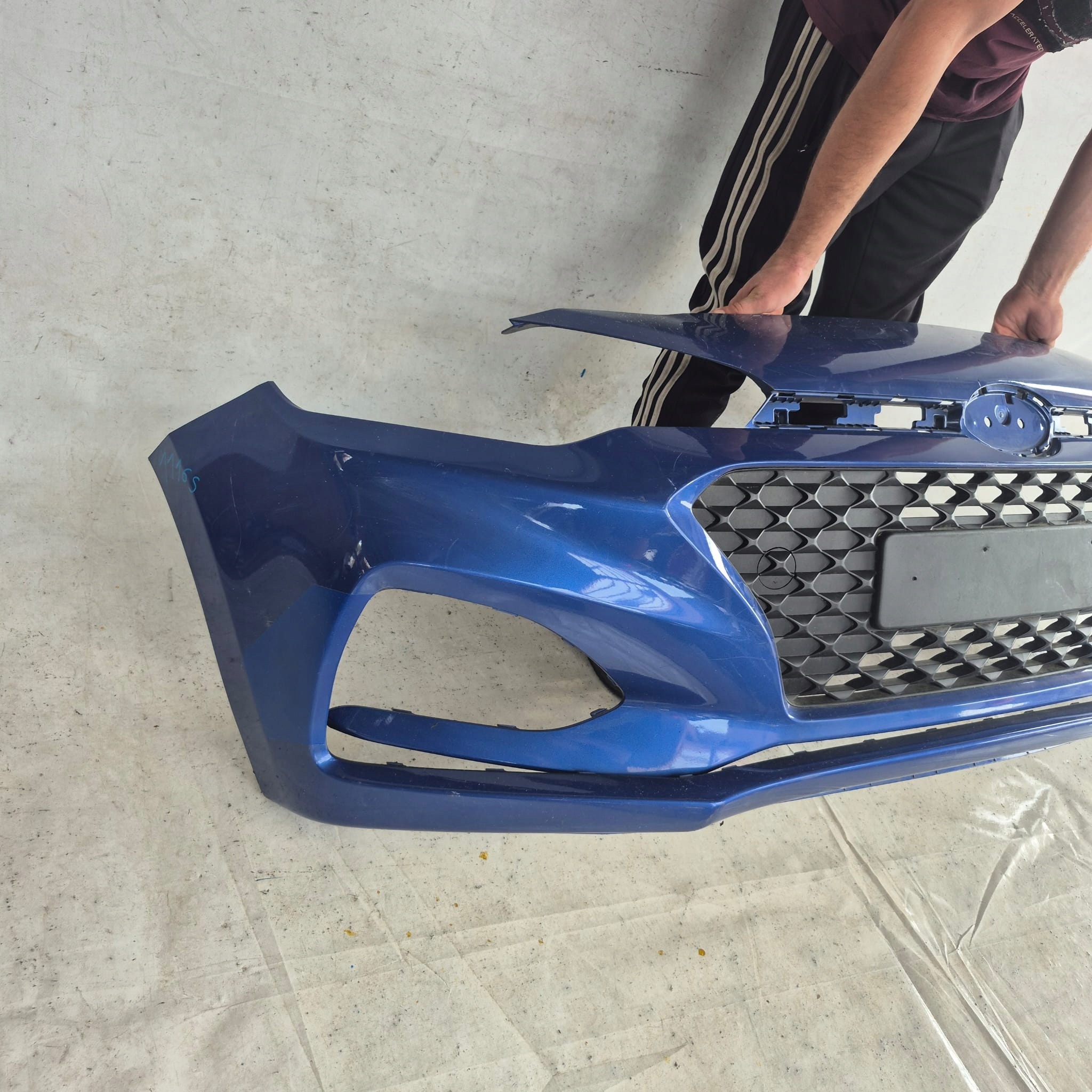 HYUNDAI I20 II 2 LIFT 18-20 bumper front front