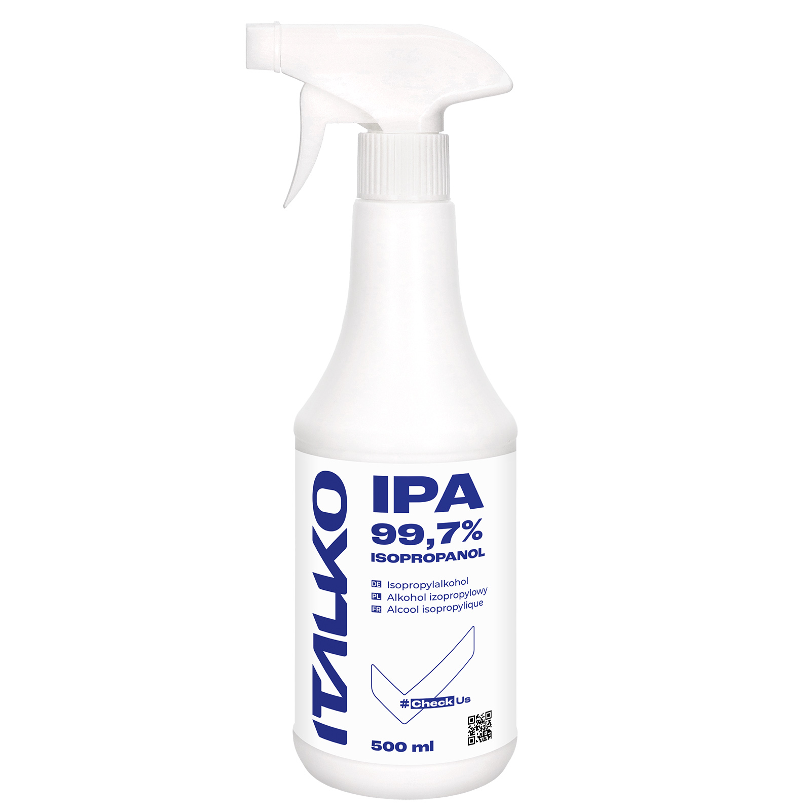 Alkohol Izopropylowy Ipa Odtłuszczacz 99,7% 500ml Italko