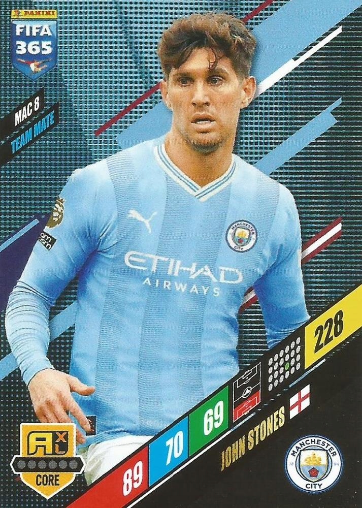 Adrenalyn XL 365 2024 MAC8 John Stones Panini