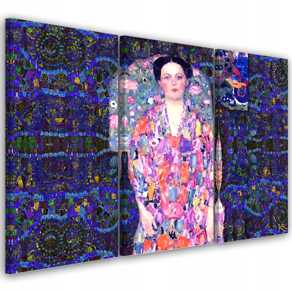 Triptychový obraz na plátne, Portrét Eugenia Primaves 90x60