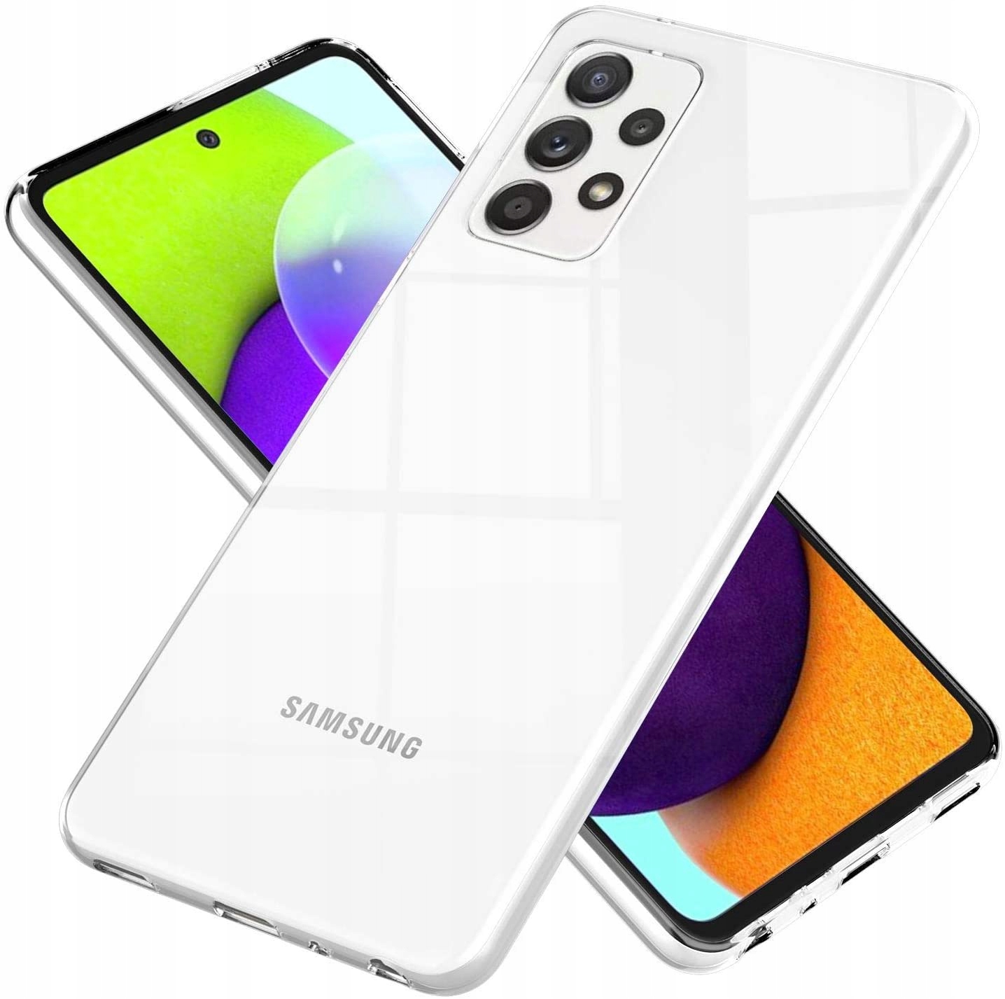 

Etui do Samsung Galaxy A52 5G Przezroczyste+szkło