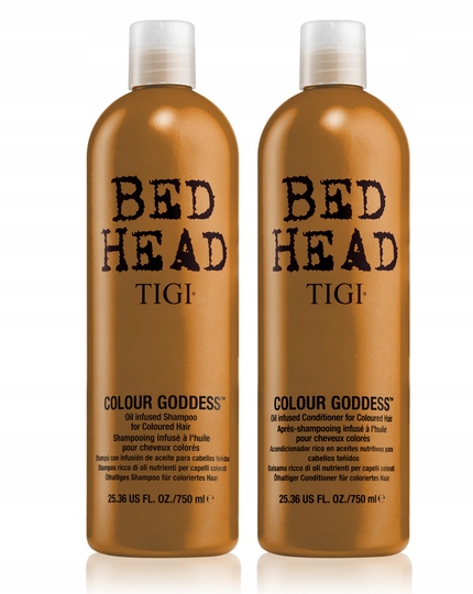 Zestaw Tigi Bed Head Color Goddess szampon i odżywka 750 ml