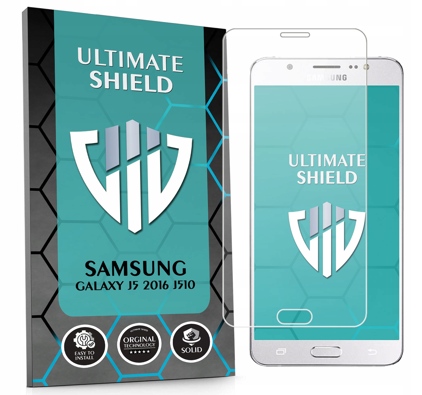 Sklo 3x Displej 7x Fotoaparát Rychlý Objektiv Pro Samsung J5 2016 J510