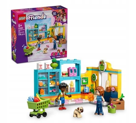 Lego(r) Friends 42680 – Obchod S Potravinami Ve Městě
