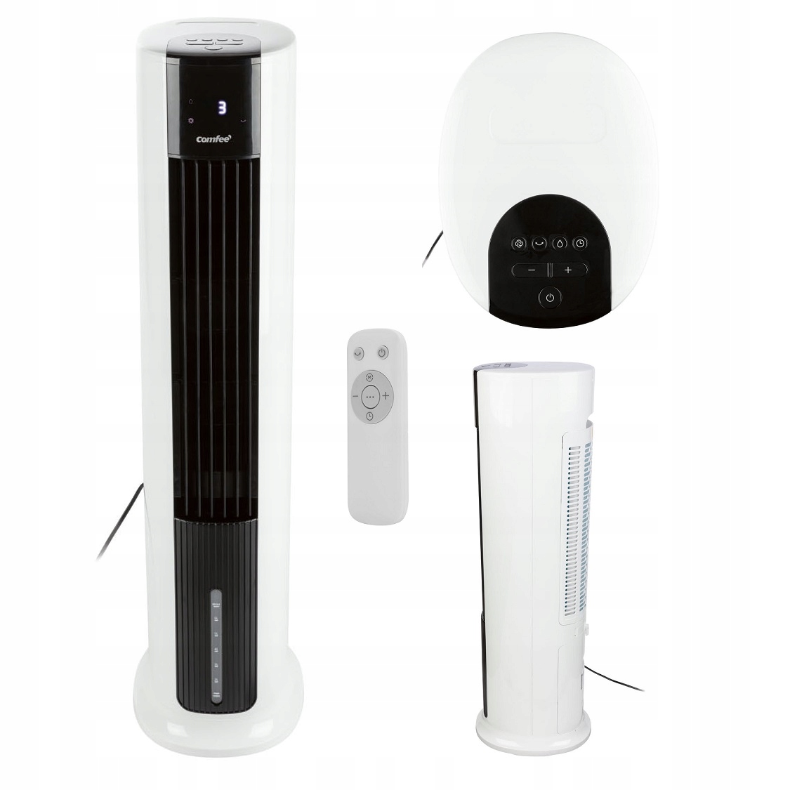 Klimator Comfee Cichy klimatyzer wodny wentylator kolumnowy klimatyzator