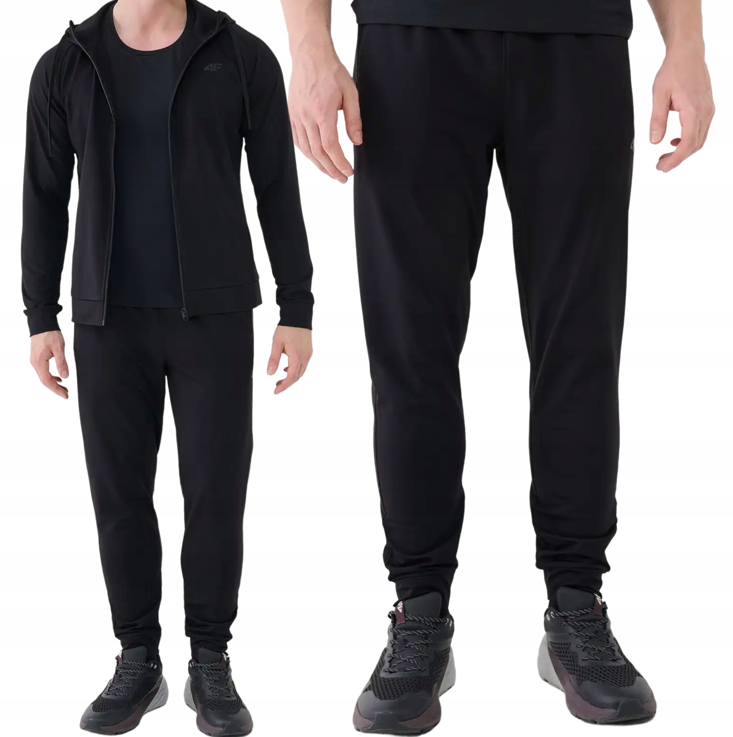 Męskie spodnie treningowe 4F szybkoschnące funkcyjne TFTRM1046 M