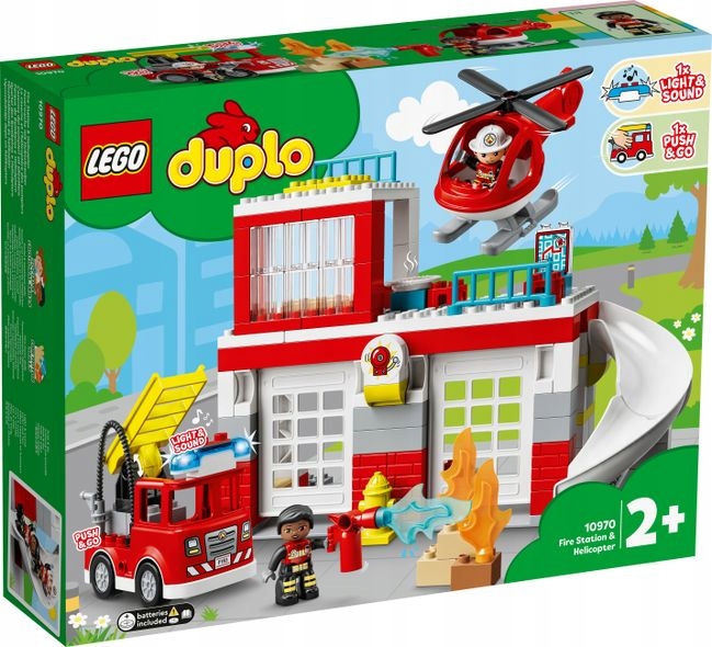 

Lego Duplo 10970 Remiza Strażacka I Helikopter