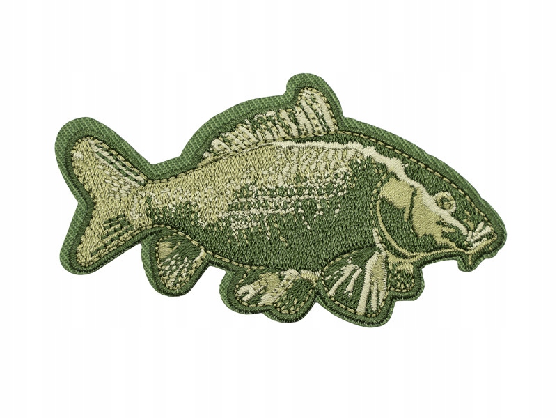 Delphin naszywka wędkarska Carp na odzież