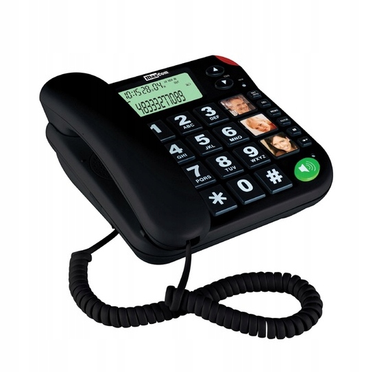 

Telefon Stacjonarny Maxcom KXT480 Duże Klawisze