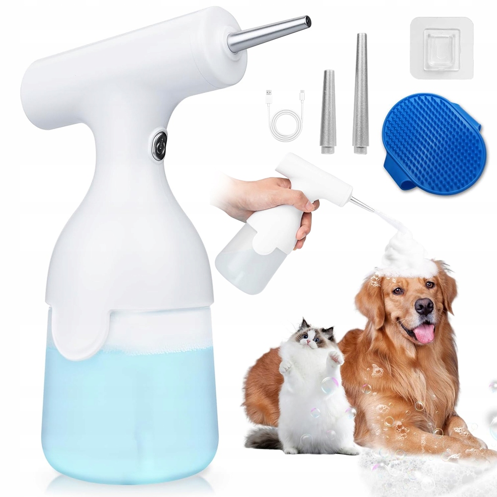 Levně Profesionální Dávkovač Pěny Na Zvířata, Objem 350 ML, Tichý