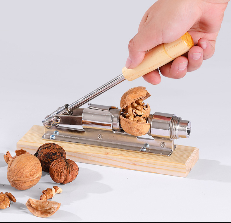 DZIADEK DO ORZECHÓW NA PODSTAWCE STAL ORYGINALNY Materiał dominujący metal