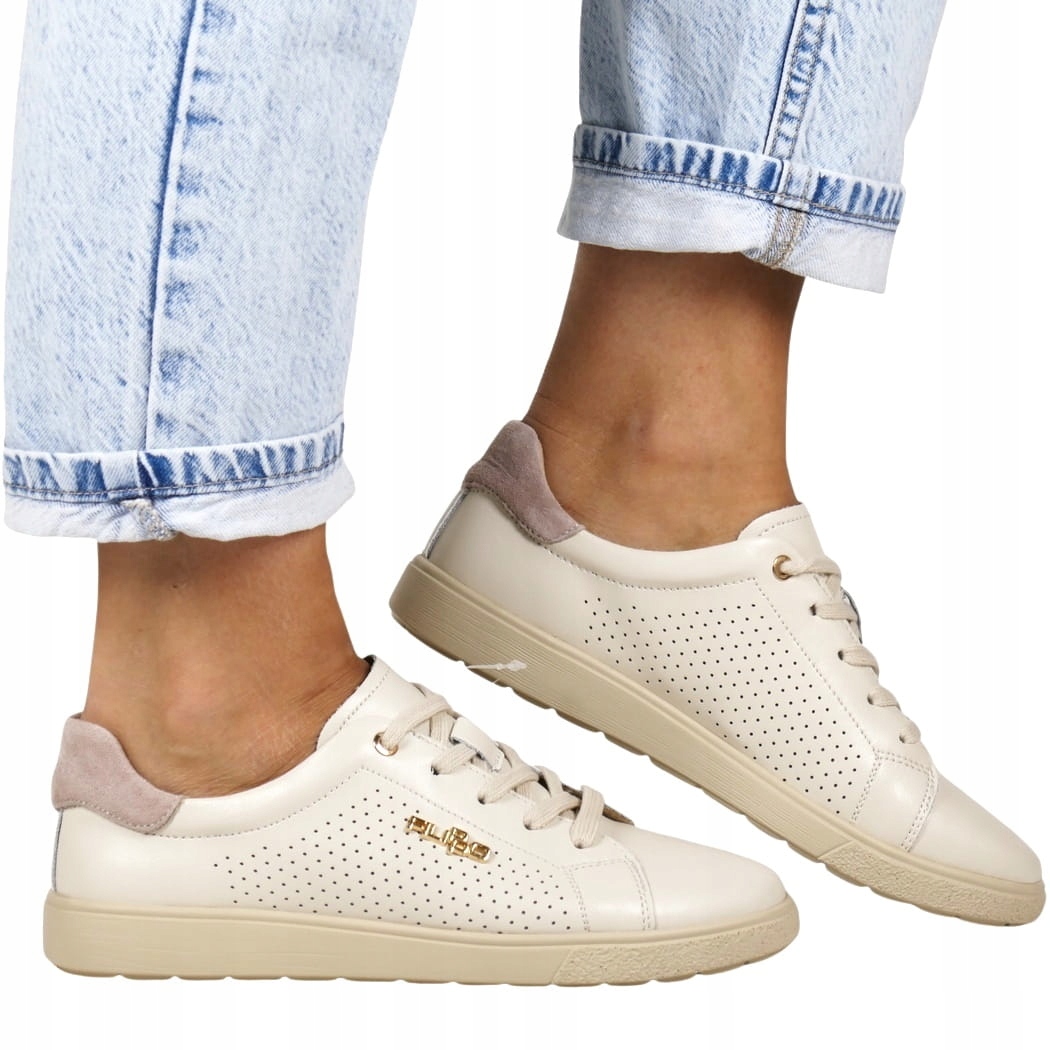 Kozačky Tenisky Nízké Béžové Sportovní Polobotky Jarní New