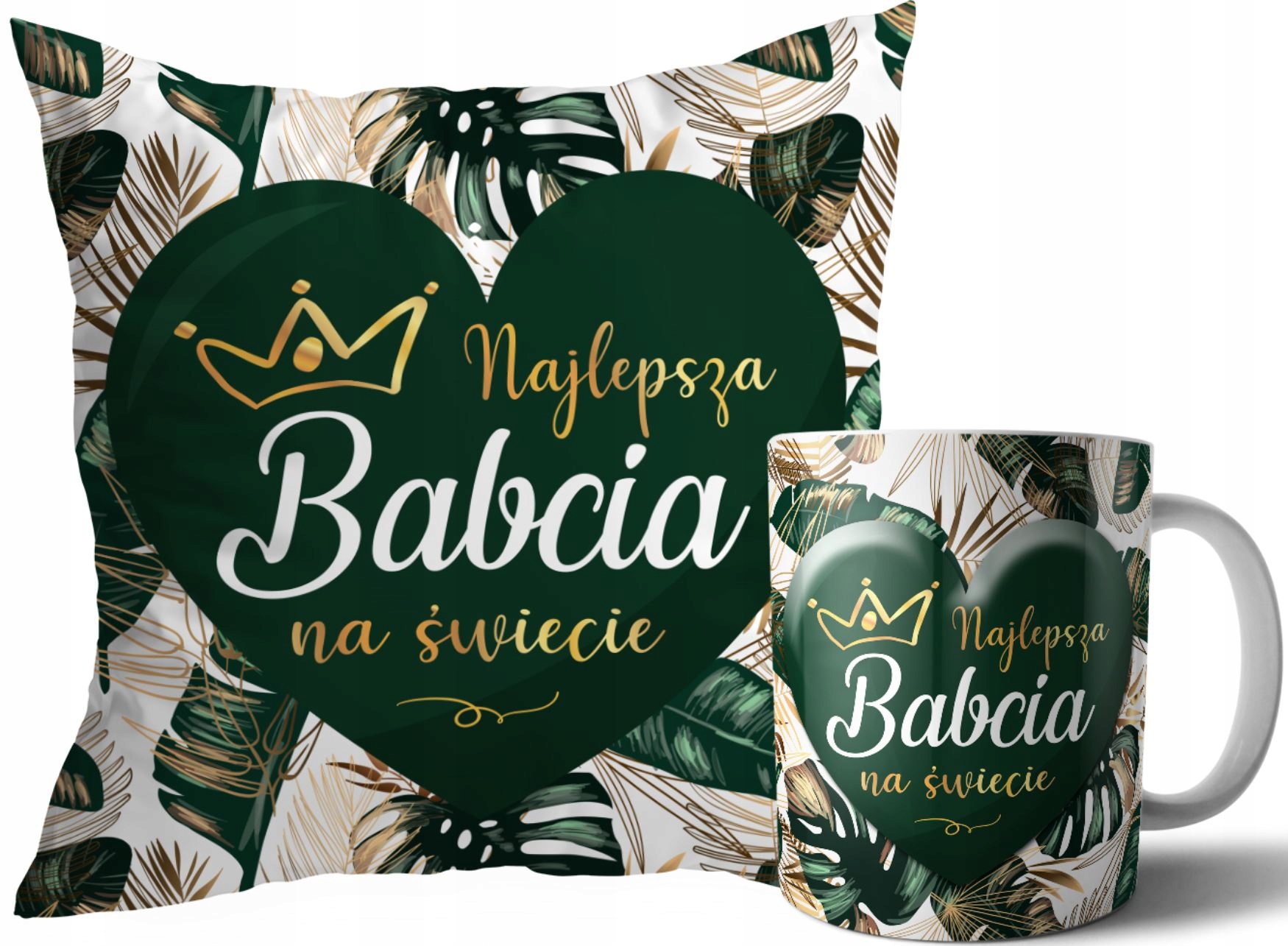 

Zestaw Poduszka Kubek Na Dzień Babci